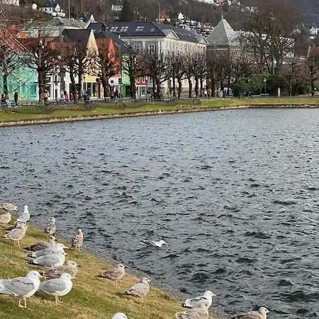 Lake View Apartment In Center Of Bergen - 3 Bedrooms Exterior photo